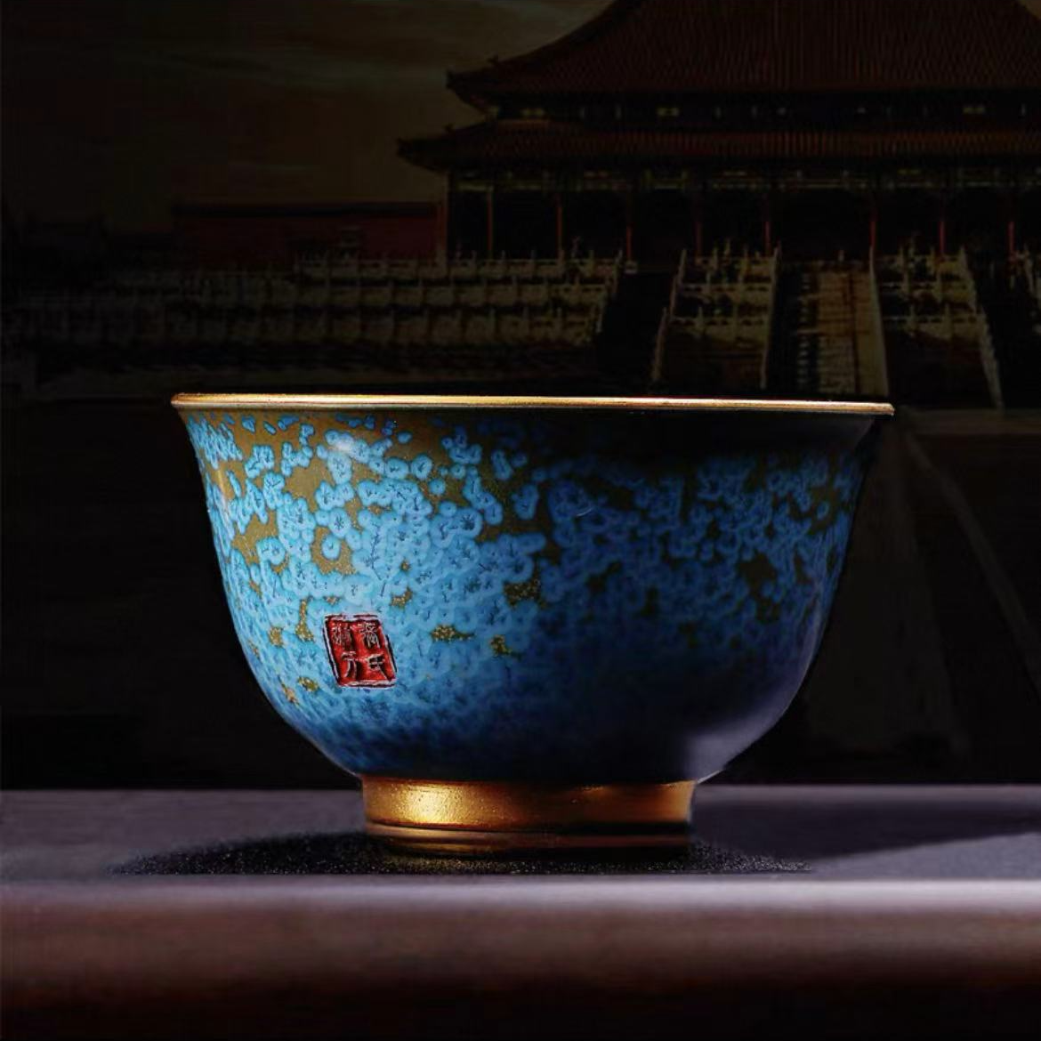 【小鱼专属】钧御官窑客杯DC647