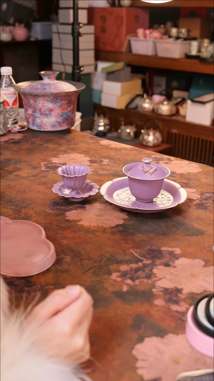 【闪购商品】陶瓷茶具（无礼盒无茶盘）@@A11133