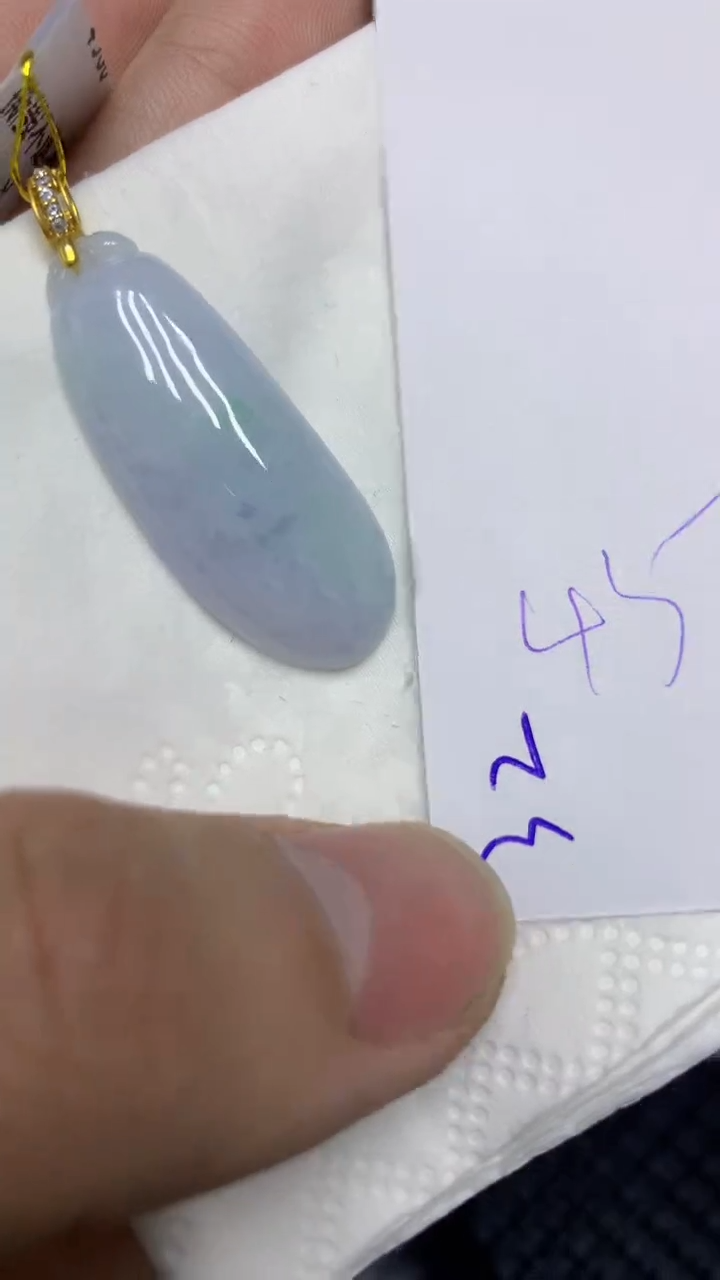 颈饰未镶嵌翡翠缅甸A货翡翠