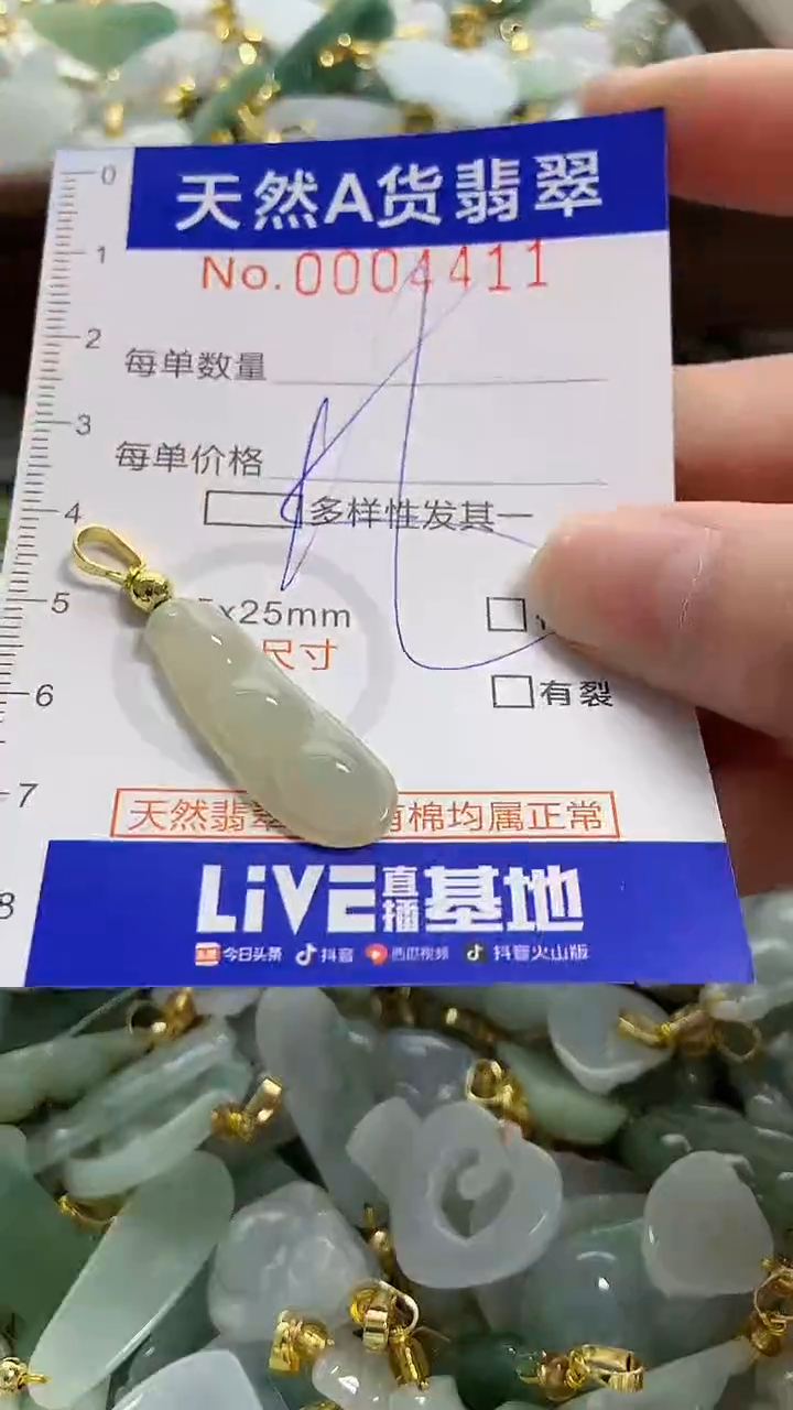 颈饰未镶嵌翡翠天然A货翡翠