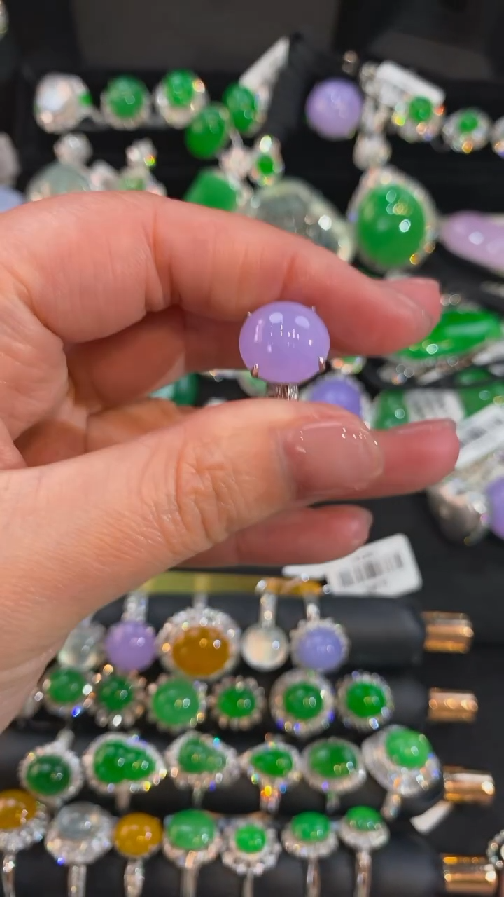 【闪购商品】翡翠颈饰未镶嵌戒指