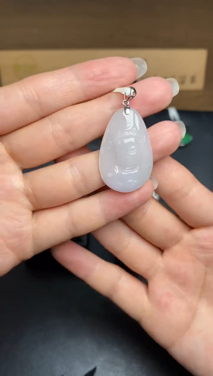 【闪购商品】翡翠颈饰18K金镶嵌翡翠