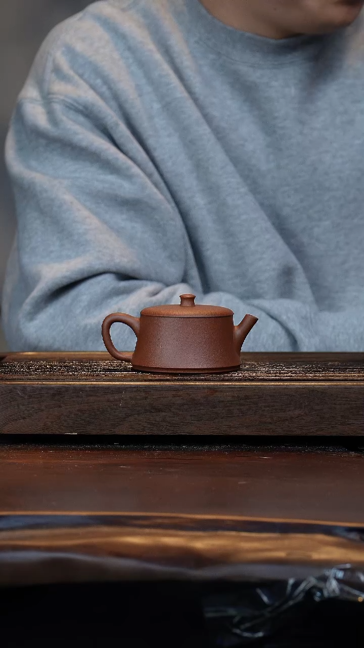 【闪购商品】紫砂茶壶自营红降云柱