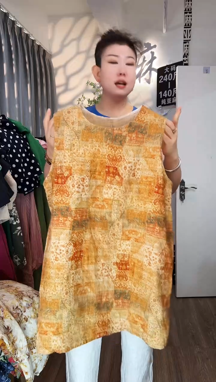 亚麻大码女装系列。