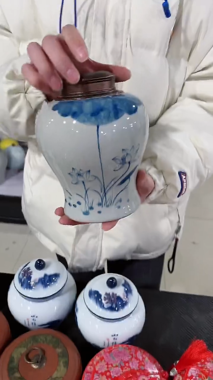 【闪购商品】罐陶瓷茶叶罐密封罐