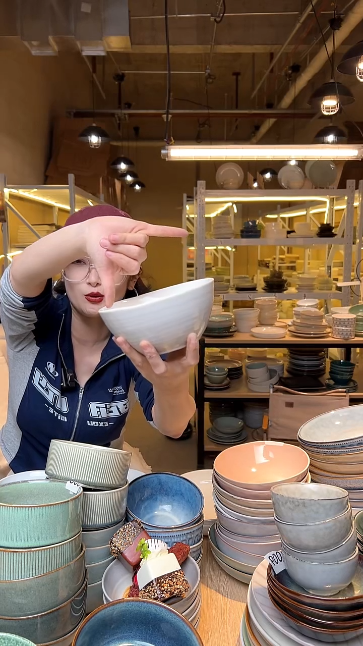 瓷363外贸尾货高温釉下彩陶瓷餐具默认微瑕