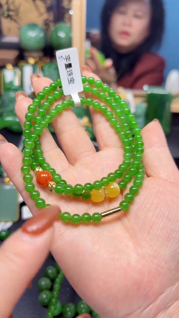 【闪购商品】和田玉（碧玉）颈饰未镶嵌1