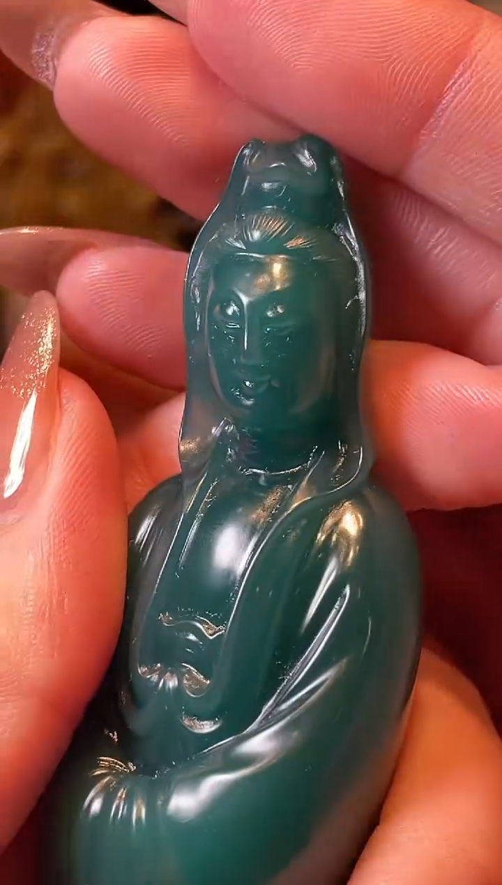 【闪购商品】雅安绿印石原印石一个0150905