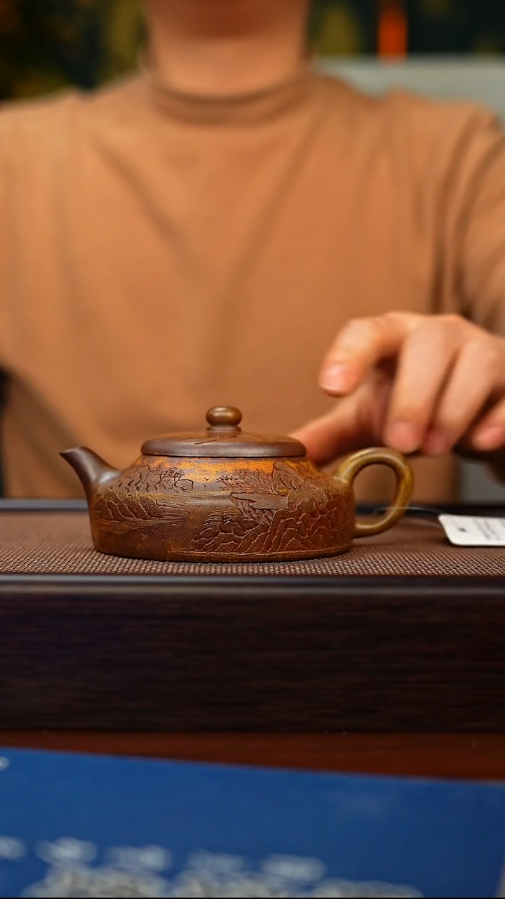 茶壶紫砂原矿紫砂手工茶壶