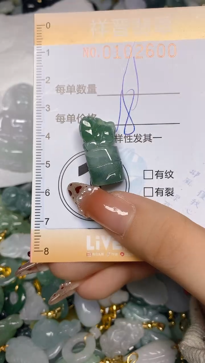 【闪购商品】翡翠颈饰未镶嵌闪购0102600