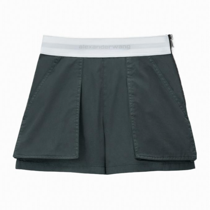 全新未使用 Alexander McQueen/亚历山大·麦昆 高腰喇叭短裤/4