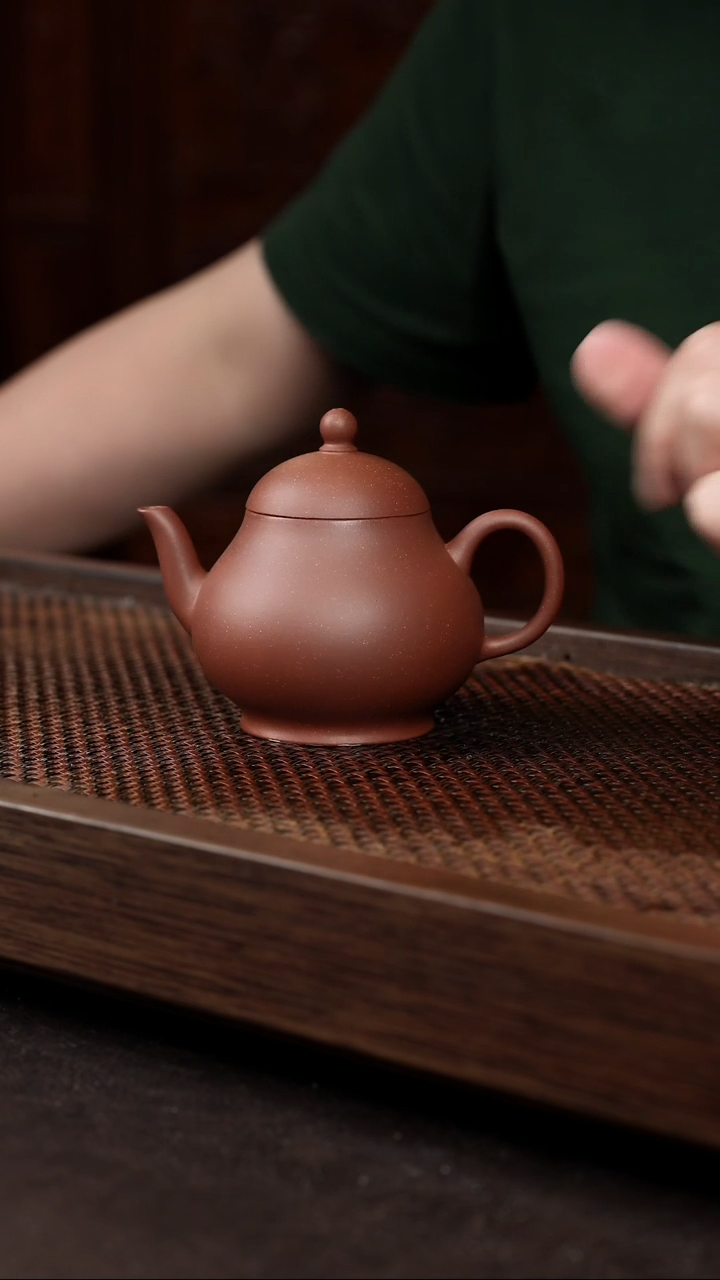 茶壶紫砂底槽清梨形