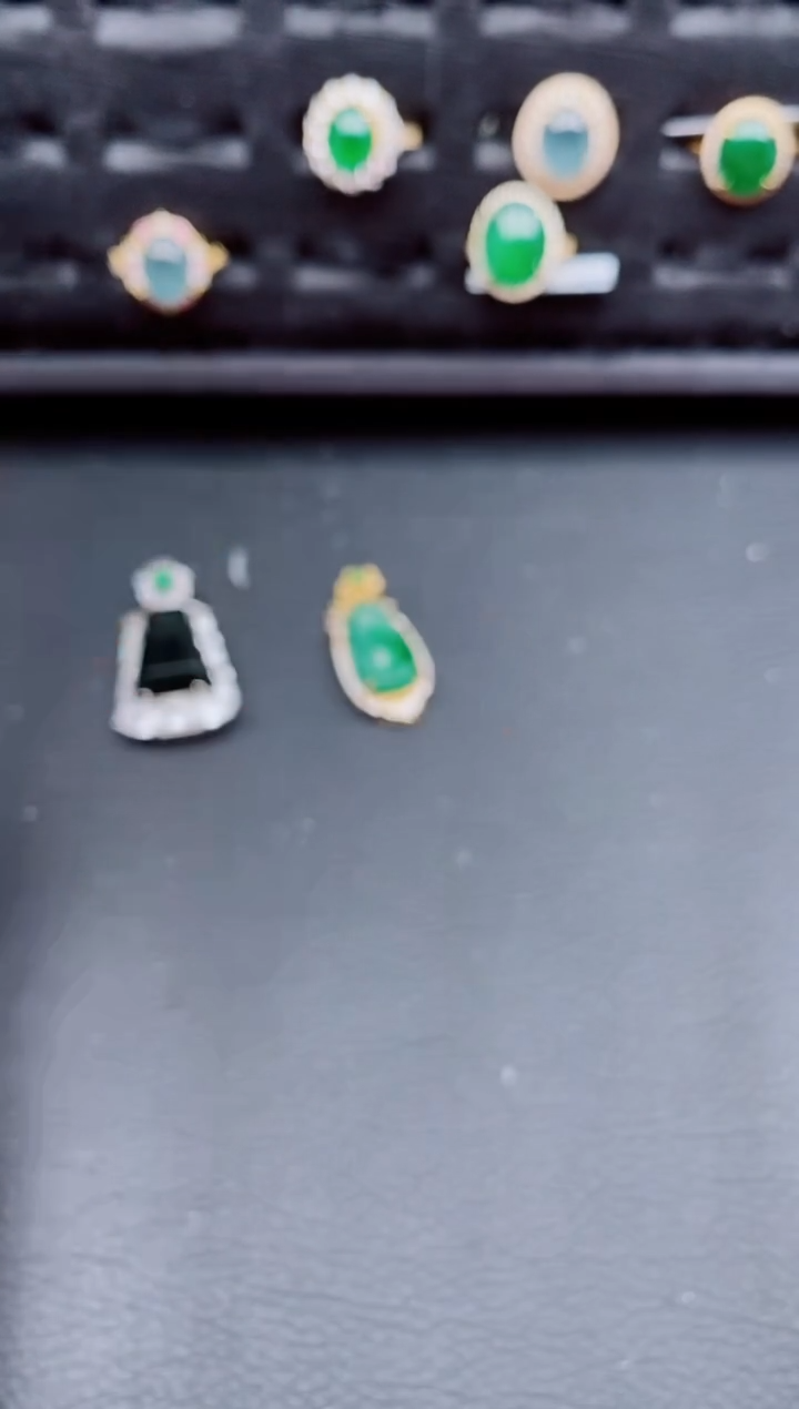 【闪购商品】翡翠戒指未镶嵌天然a货翡翠950