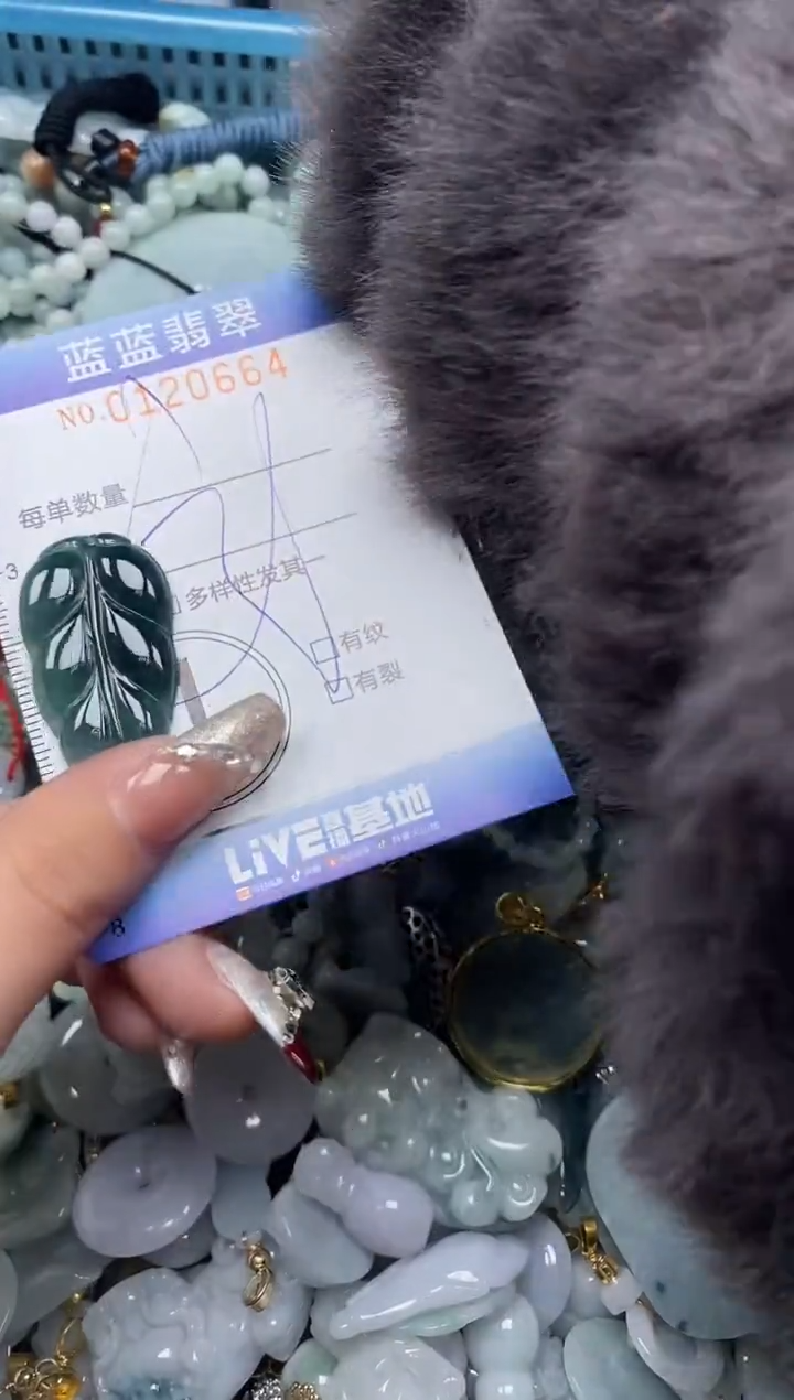 【闪购商品】翡翠颈饰未镶嵌闪购0120664多样性发其一