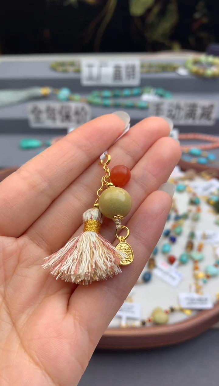 未镶嵌提溜南红玛瑙茜.F147