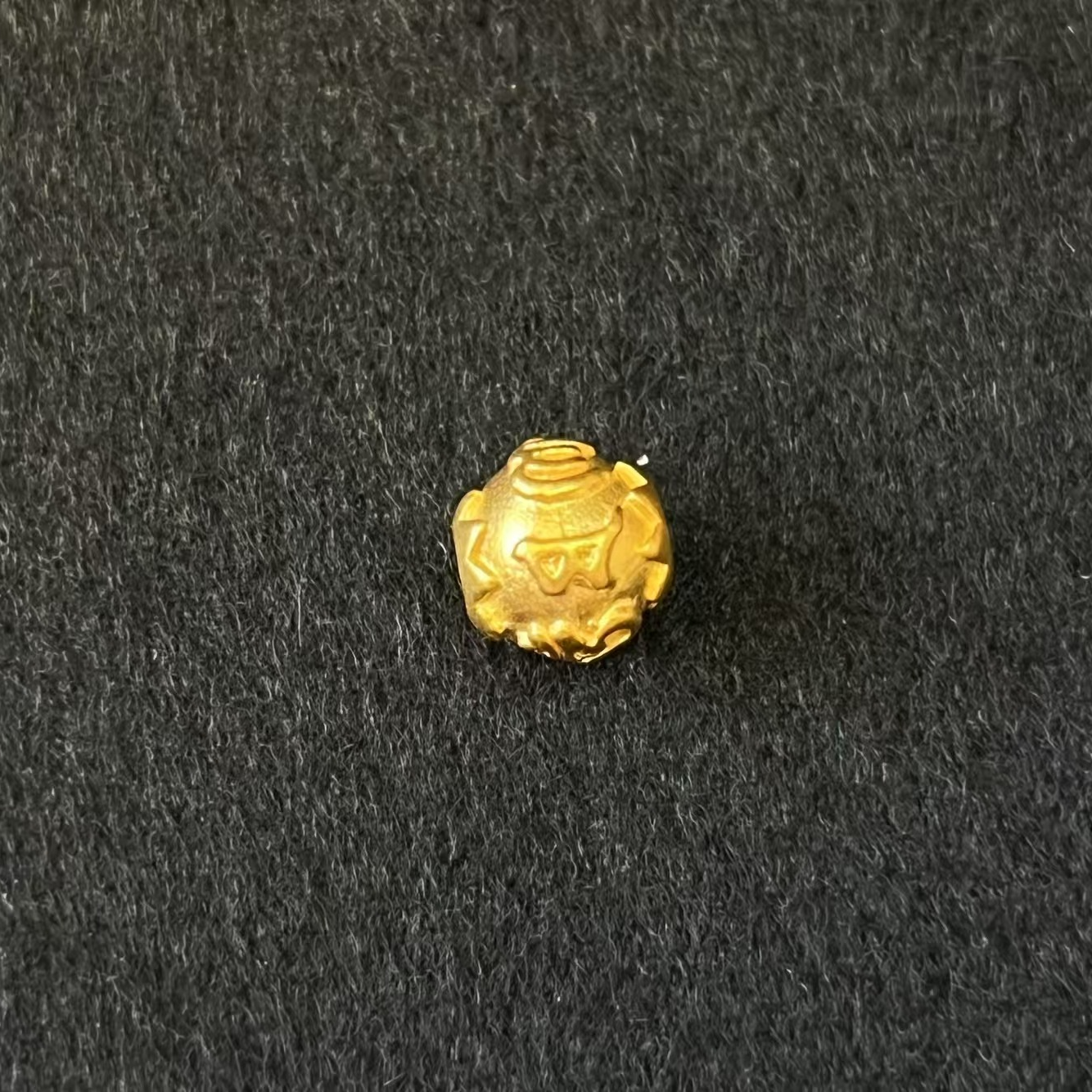 水贝黄金批发足金999转运珠【单颗，多样性发一，赠合金项链】