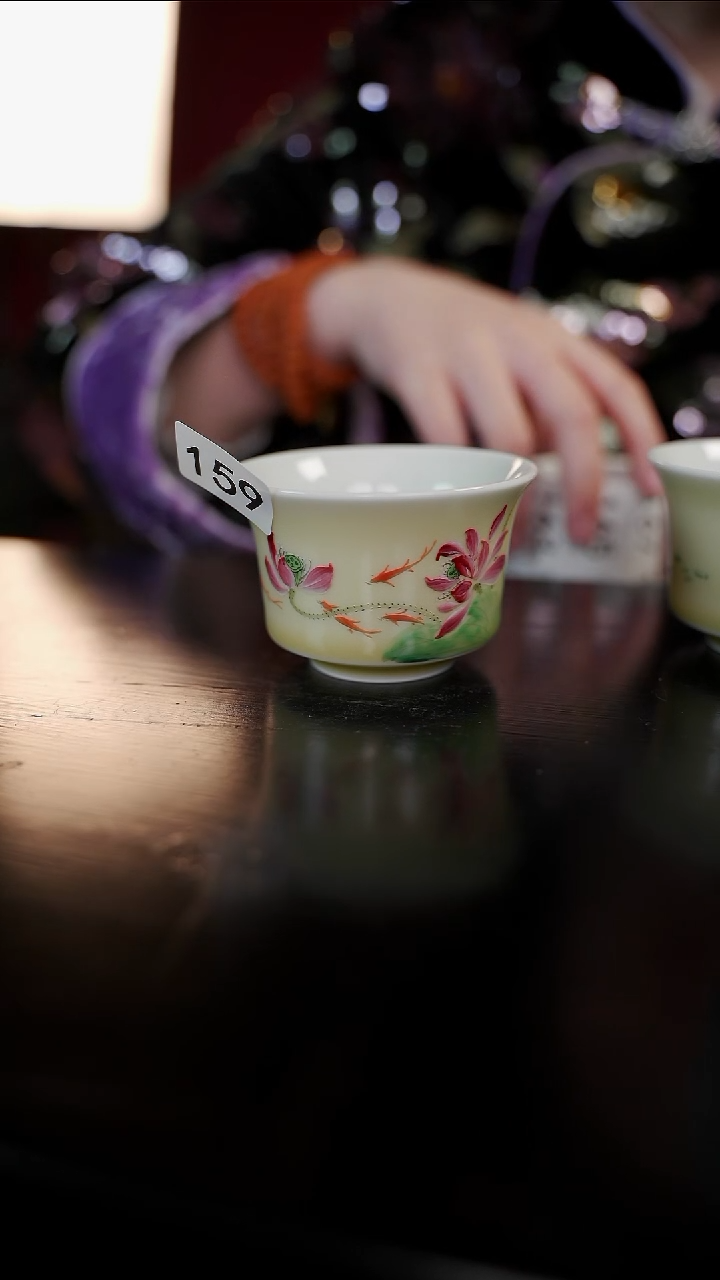 杯等烟雨陶瓷手作主人杯159