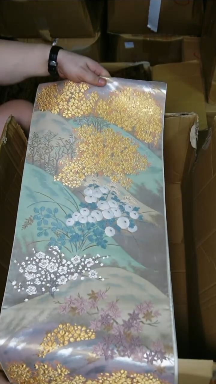 织绣织锦19六通花卉