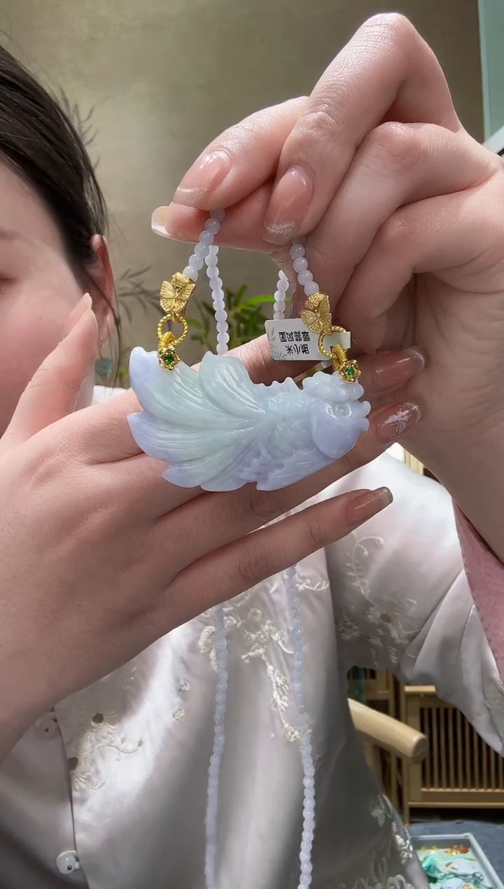 【闪购商品】翡翠颈饰未镶嵌吊坠