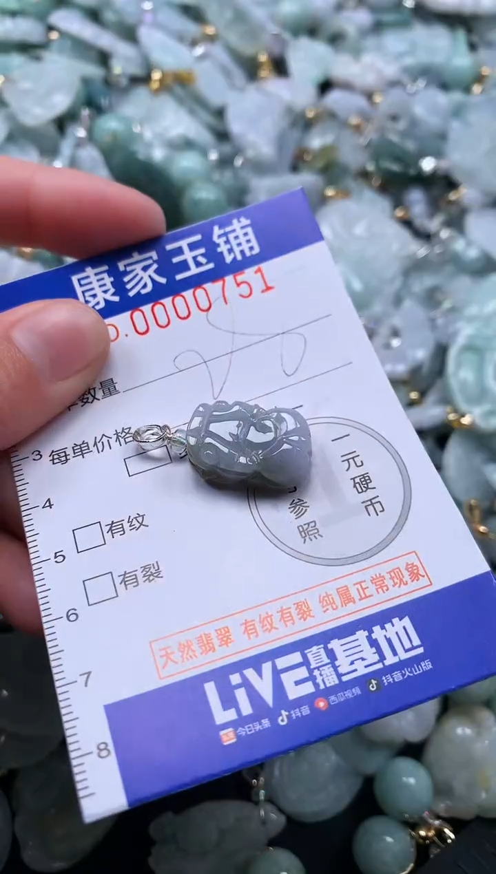 颈饰未镶嵌翡翠751