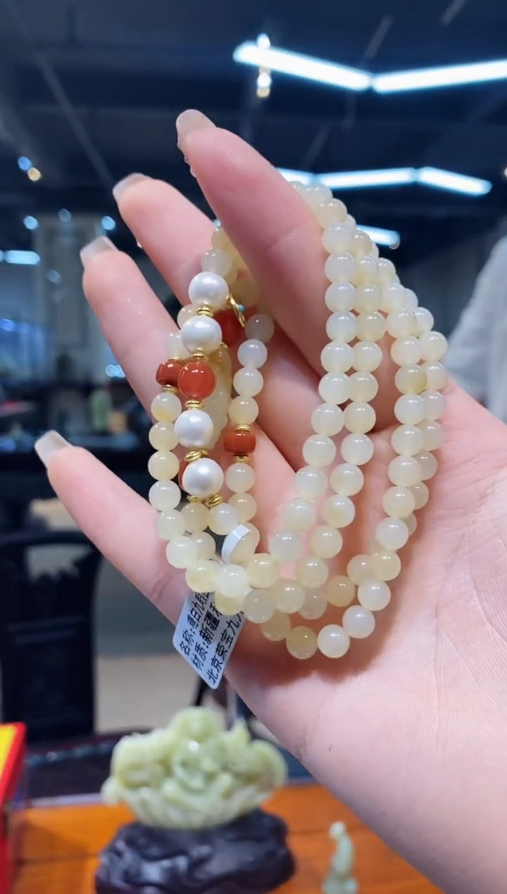 【闪购商品】和田玉手串未镶嵌约6mm