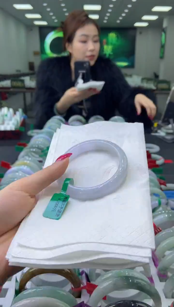 未镶嵌手镯翡翠0058857