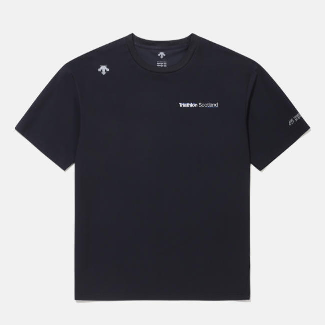 （断码清仓）DESCENTE/迪桑特25年铁人三项联名速干短袖SQ221ITS55