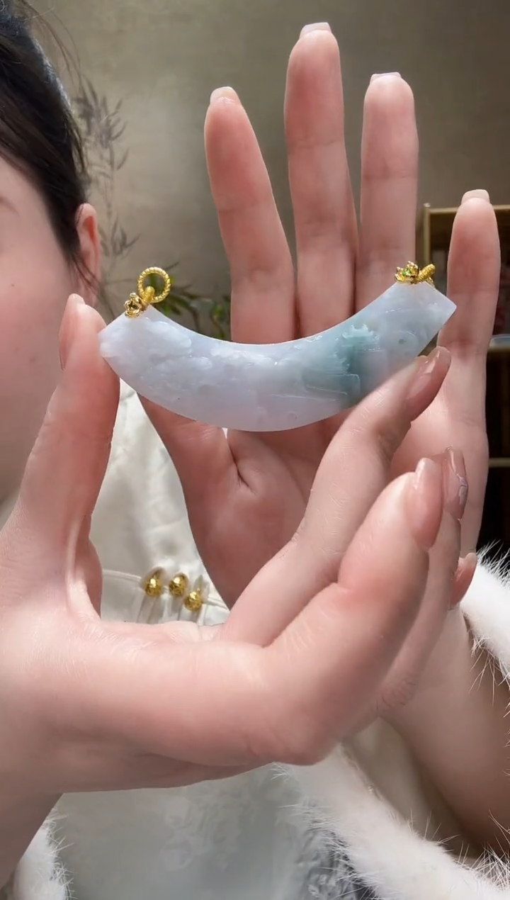 【闪购商品】翡翠颈饰未镶嵌吊坠