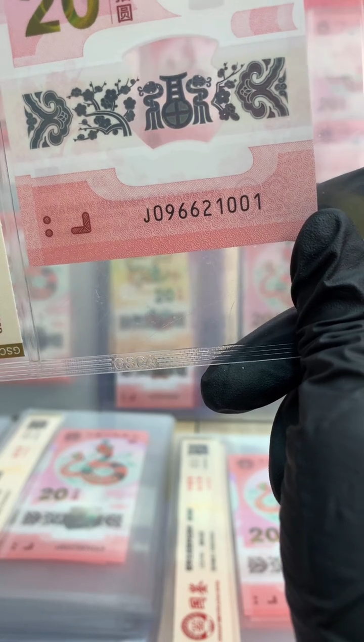 【闪购商品】塑料 蛇钞 真钞【单张】1001