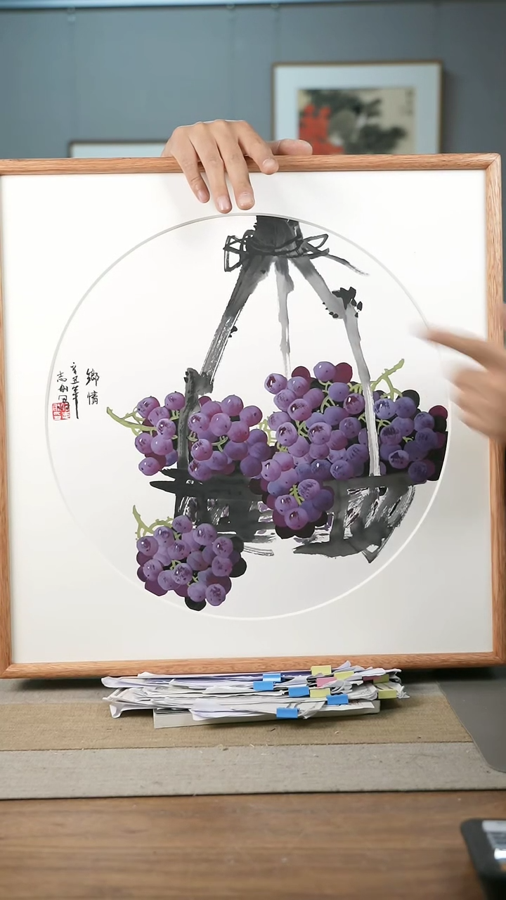 【闪购商品】书法协会会员老师带框作品-