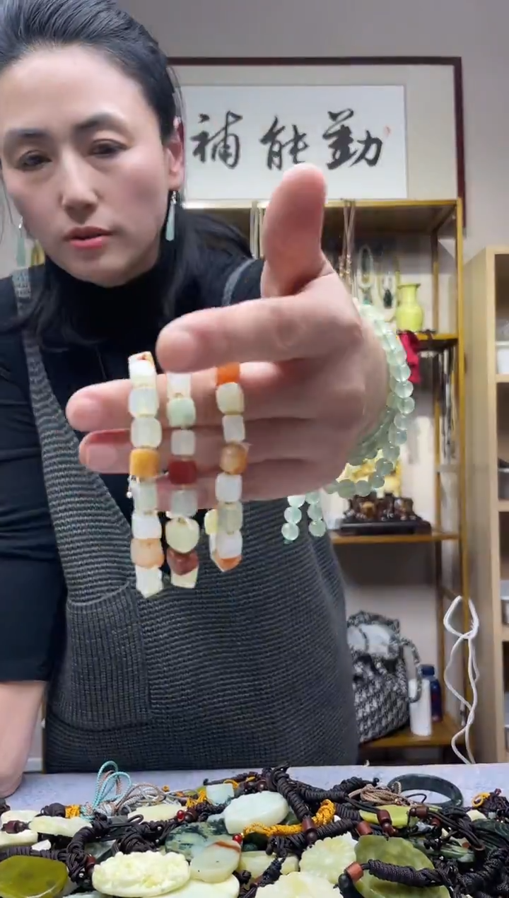 未镶嵌岫玉吊坠多样性发货*拍一发一