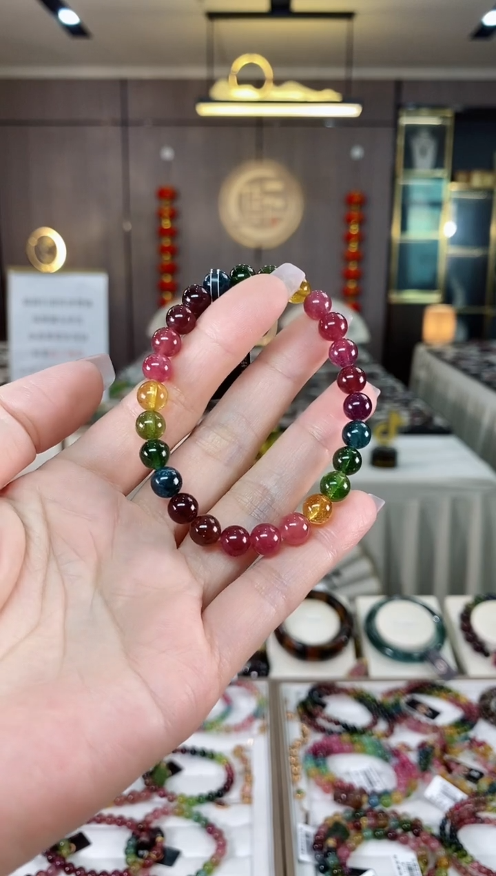 【闪购商品】碧玺单圈手串未镶嵌（多样性发一条）hon 