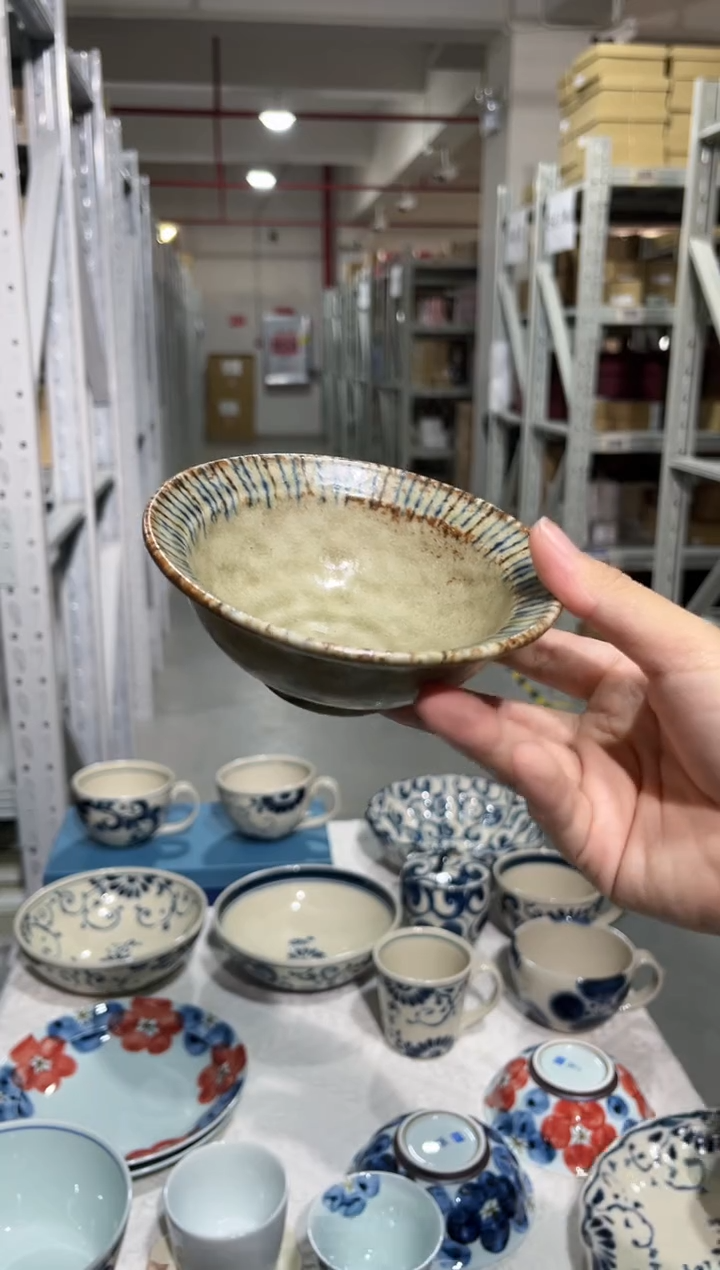 瓷片新品福利 松葉3.8小鉢12厘米