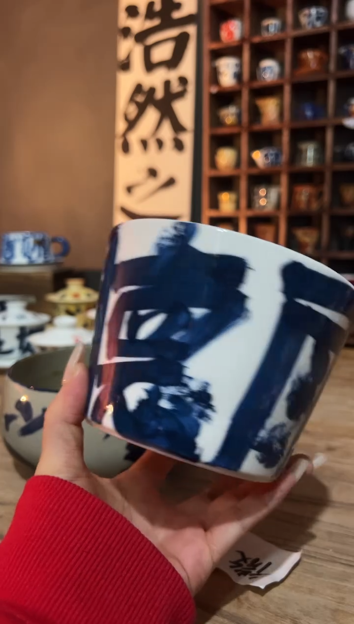 【闪购商品】观云听雨原创手绘茶具