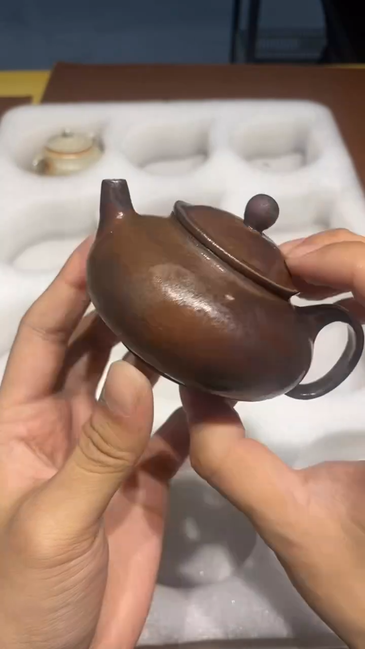 奢瓷/瑞寅柴烧茶器（壶）327 微瑕