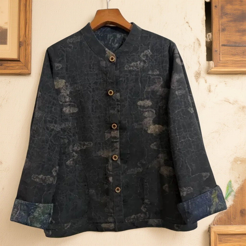 927【王公子专属】新中式双面穿休闲修身简约洋气气质减龄外套