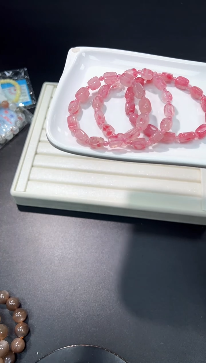 石英质玉手链未镶嵌27w多样性发其一【1条】默认微瑕