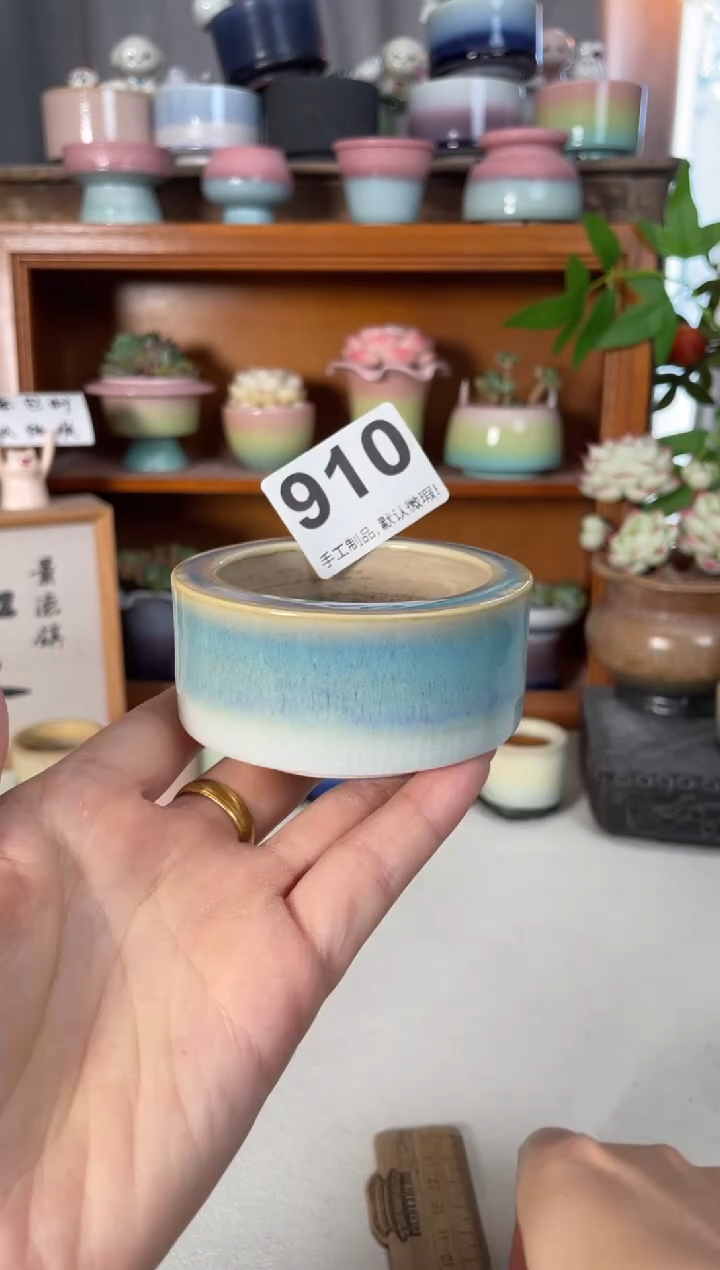 瓷片910知木小芳花盆