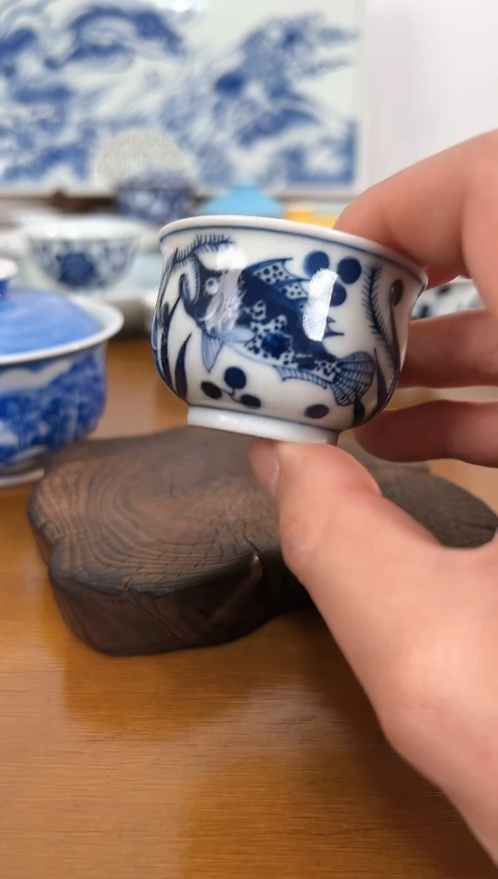 【闪购商品】照夜白鱼藻小客杯