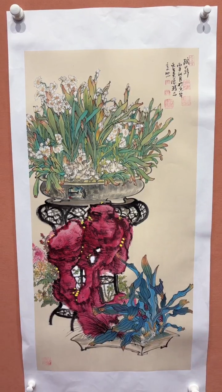 国画师立照老师国画作品