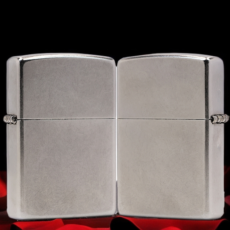 ZIPPO/之宝打火机207常规【花纱光板 】正品煤油打火机【放】MBJ1