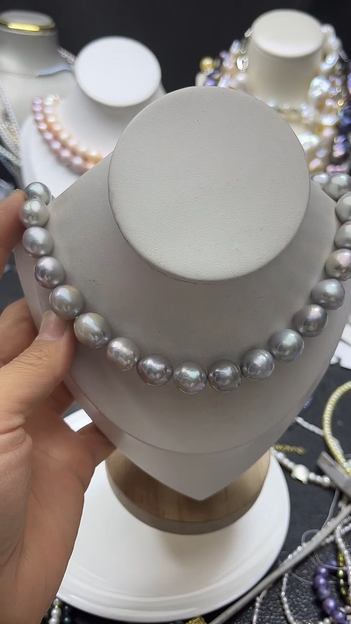 颈饰未镶嵌淡水珍珠多人