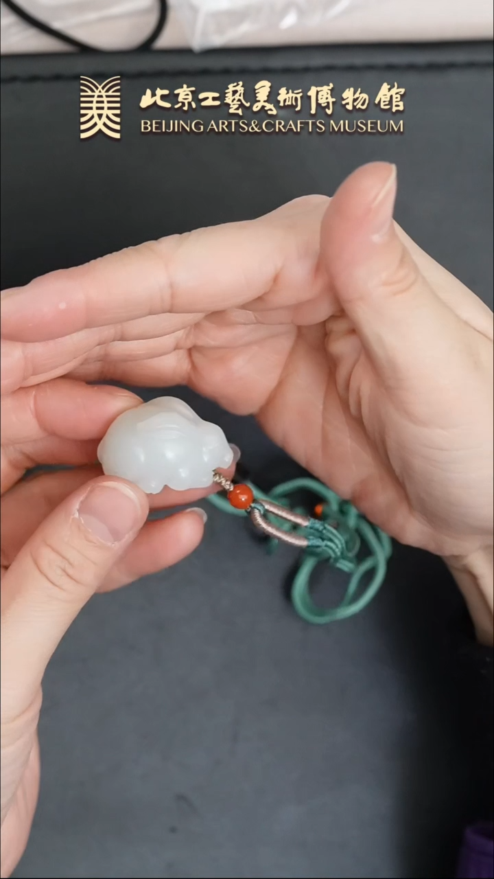 【闪购商品】和田玉挂件未镶嵌B0116GMD158玉兔