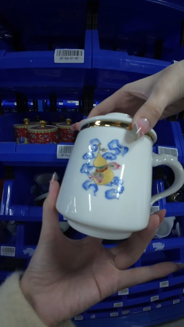 【白瓷葫芦个人杯】