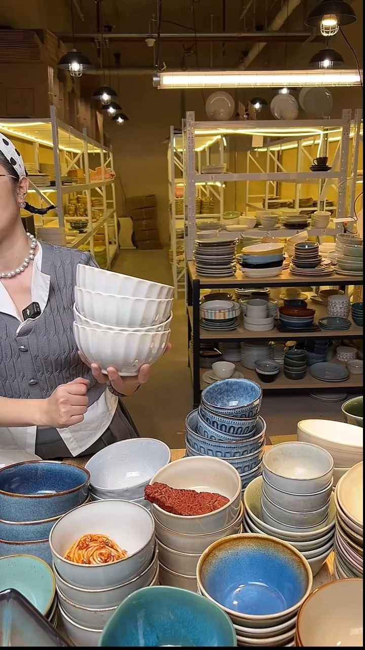 瓷118外贸尾货窑变釉下彩默认微瑕