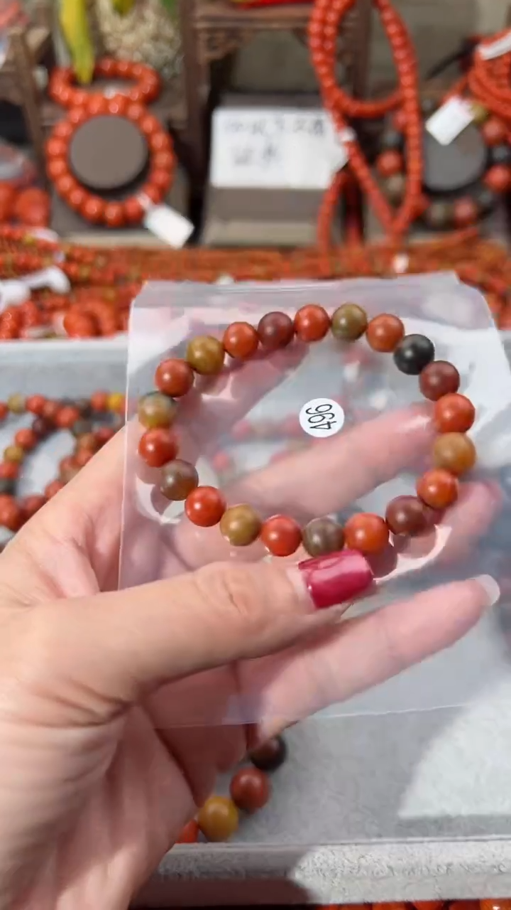 【闪购商品】南红玛瑙手串未镶嵌9