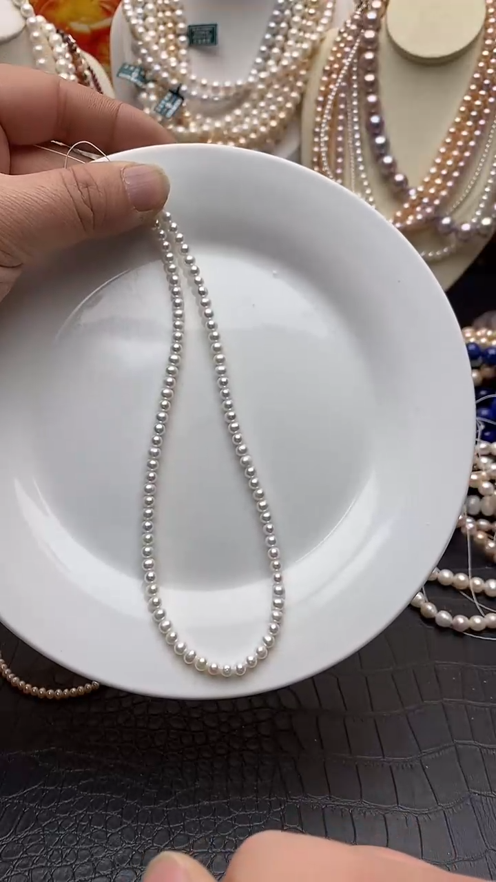 【闪购商品】淡水珍珠颈饰未镶嵌06卡4-5