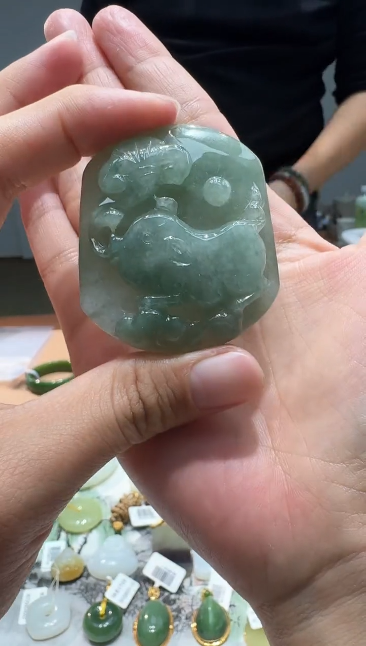 颈饰未镶嵌翡翠【瑞睿珠宝】翡翠