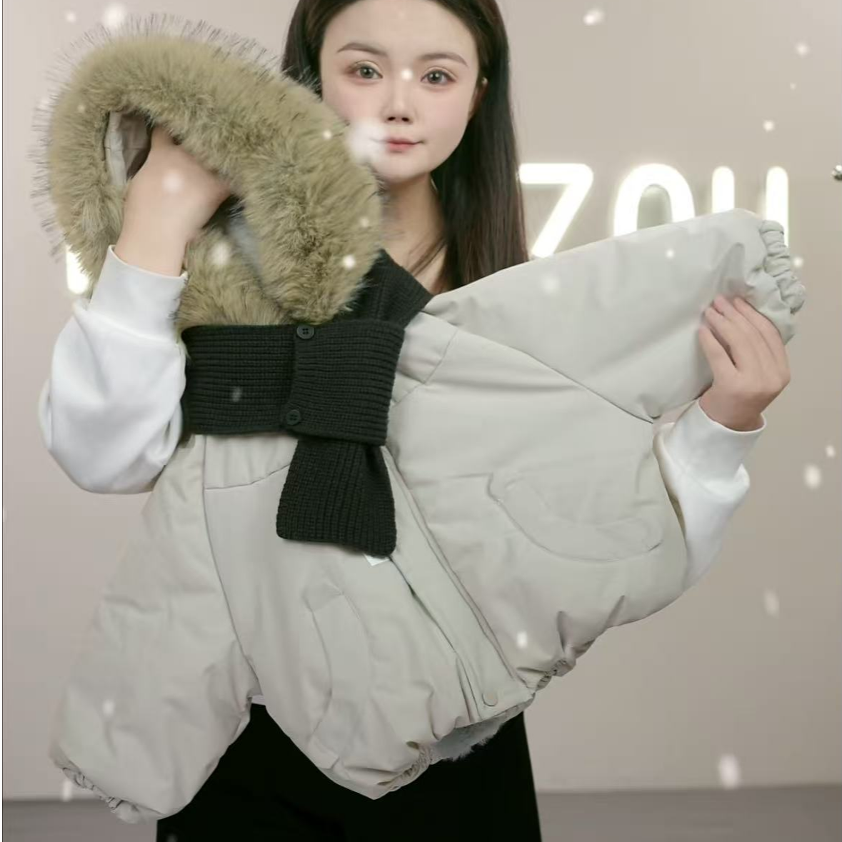 【My baby】-上海店-（三件套）儿童棉加绒加厚外套男宝棉衣男童棉服