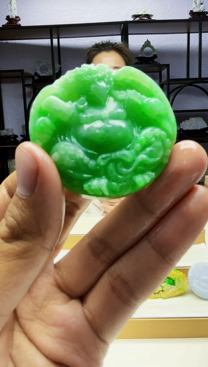 【闪购商品】定制翡翠未镶嵌毛货02260067